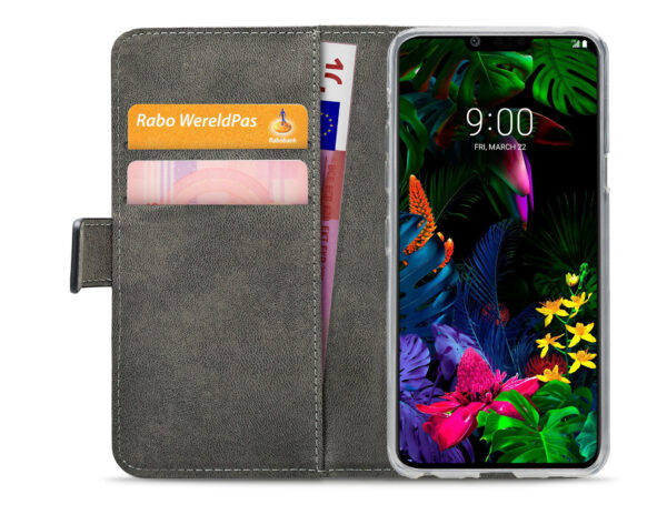 Mobilize Classic Gelly Wallet Book Case Lg G8 Thinq Black - Afbeelding 3