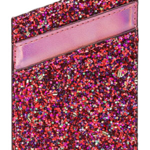 My Style Universal Sticky Card Pocket Pink Glitter