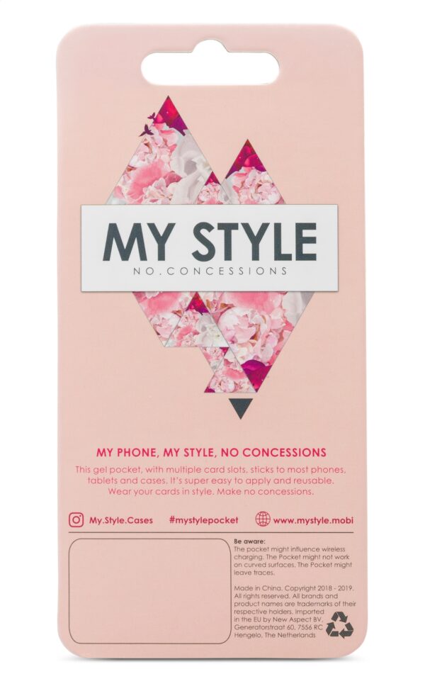 My Style Universal Sticky Card Pocket Pink Mermaid - Afbeelding 4