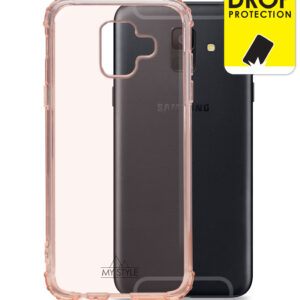 My Style Protective Flex Case For Samsung Galaxy A6 2018 Soft Pink