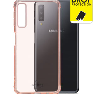 My Style Protective Flex Case For Samsung Galaxy A7 2018 Soft Pink