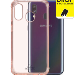 My Style Protective Flex Case For Samsung Galaxy A40 Soft Pink