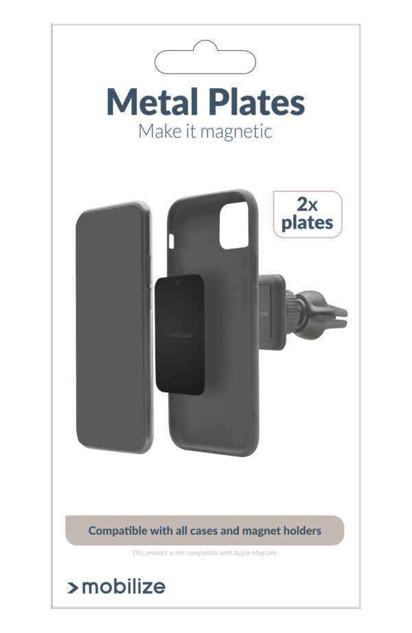 Mobilize Metal Plates 2-Pack Black - Afbeelding 5