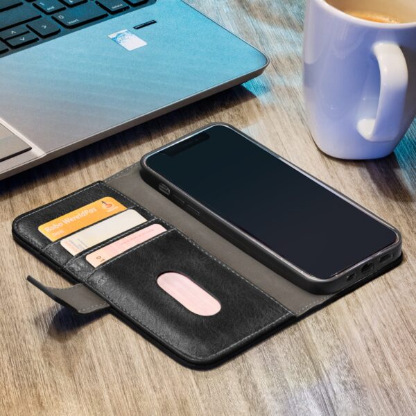 Mobilize Elite Gelly Wallet Book Case Samsung Galaxy A80 Black - Afbeelding 4