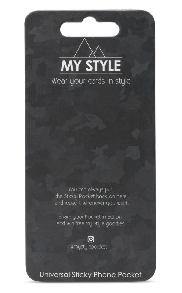 My Style Universal Sticky Card Pocket Grainy Gold - Afbeelding 4