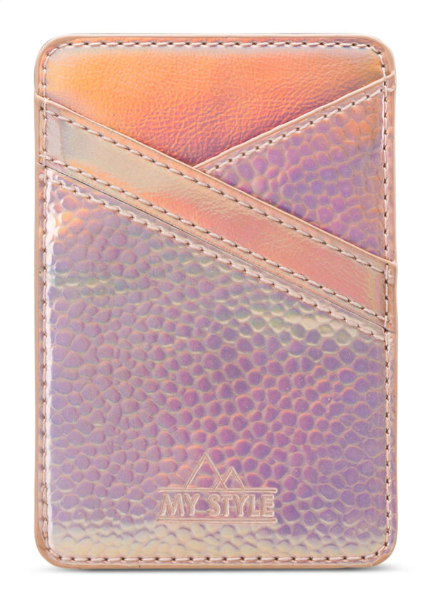 My Style Universal Sticky Card Pocket Gold Shimmer