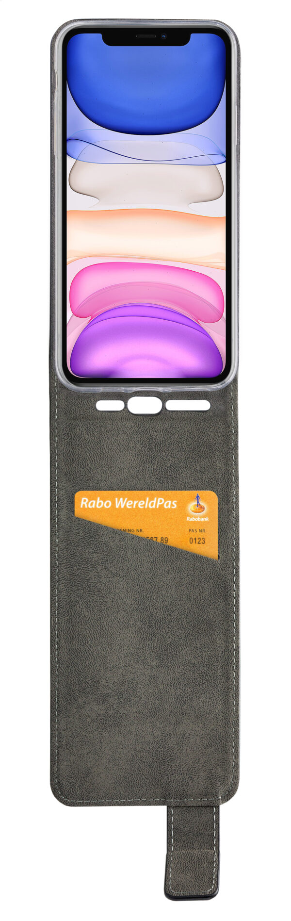 Mobilize Classic Gelly Flip Case Apple Iphone 11 Black - Afbeelding 3