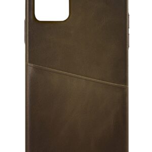 Senza Desire Leather Cover With Card Slot Apple Iphone 11 Pro Burned Olive