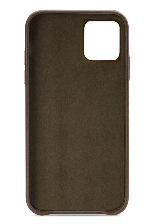 Senza Desire Leather Cover With Card Slot Apple Iphone 11 Burned Olive - Afbeelding 2