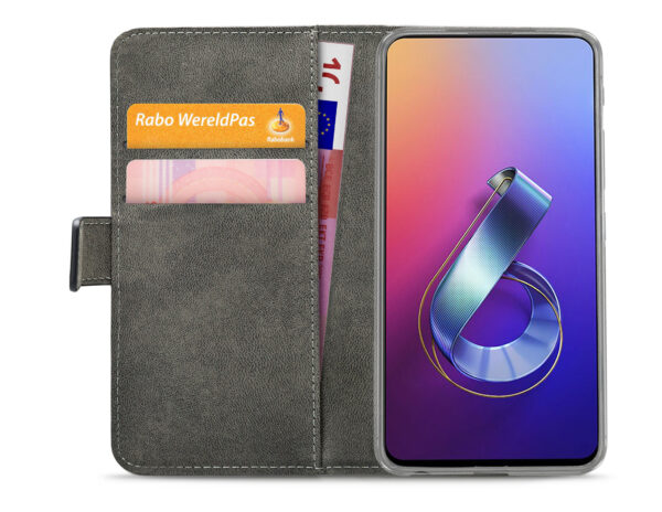 Mobilize Classic Gelly Wallet Book Case Asus Zenfone 6 Zs630Kl Black - Afbeelding 3