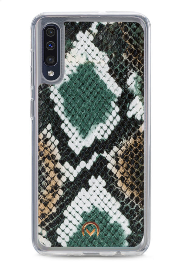 Mobilize 2In1 Gelly Velvet Clutch For Samsung Galaxy A30S/A50 Green Snake - Afbeelding 6