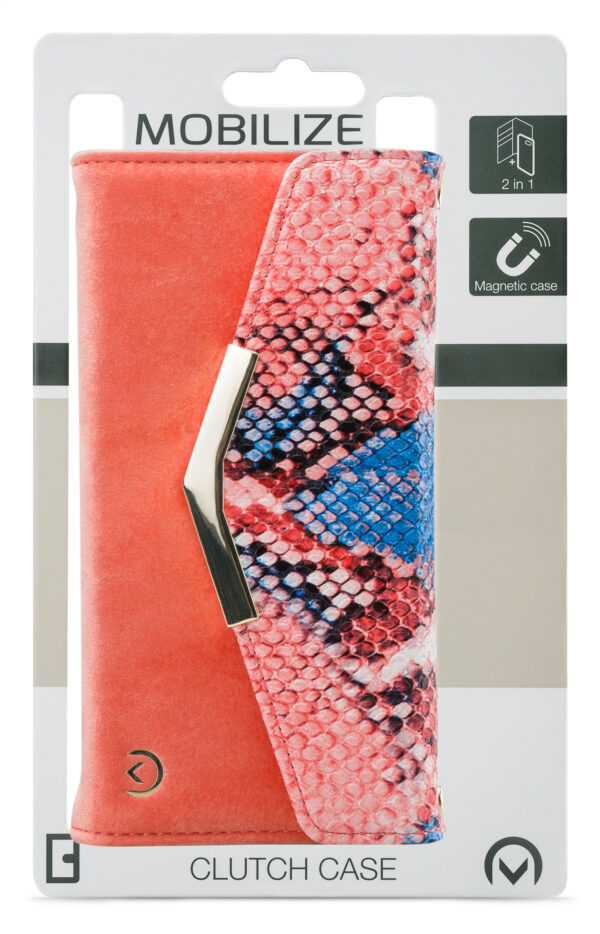 Mobilize 2In1 Gelly Velvet Clutch For Samsung Galaxy S10 Coral Snake - Afbeelding 8