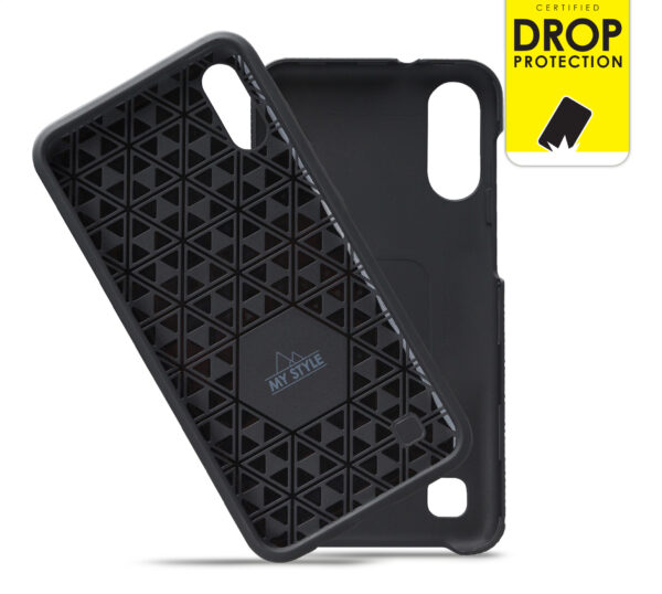 My Style Tough Case For Samsung Galaxy A10 Black - Afbeelding 2