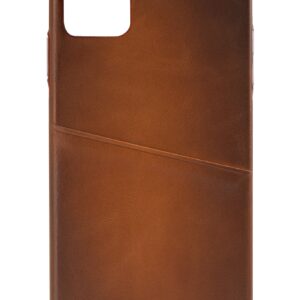 Senza Desire Leather Cover With Card Slot Apple Iphone 11 Pro Max Burned Cognac