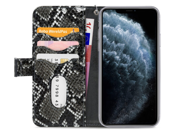 Mobilize 2In1 Gelly Zipper Case Apple Iphone 11 Pro Black/Snake - Afbeelding 3