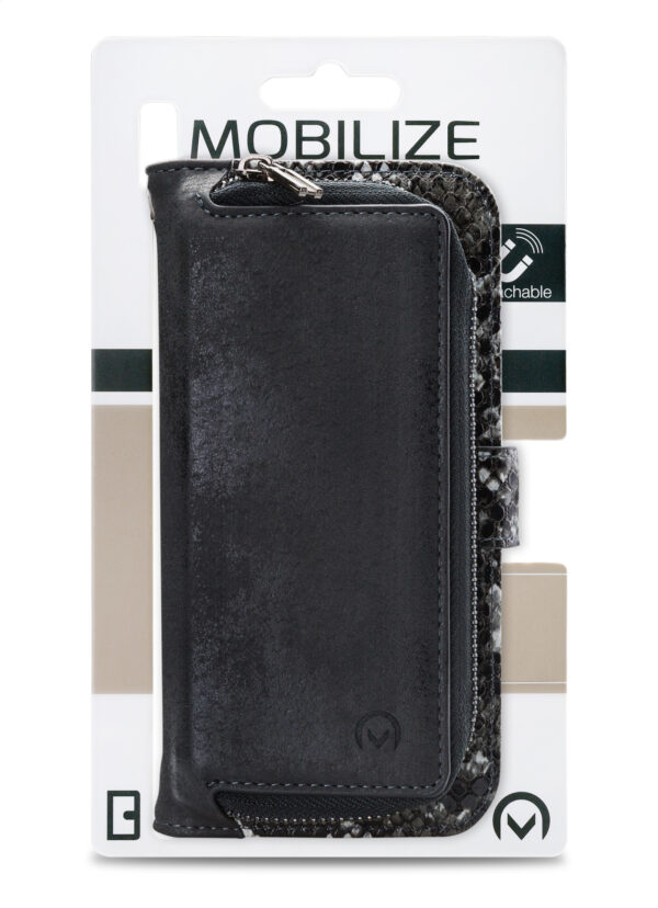 Mobilize 2In1 Gelly Zipper Case Apple Iphone 11 Pro Black/Snake - Afbeelding 7