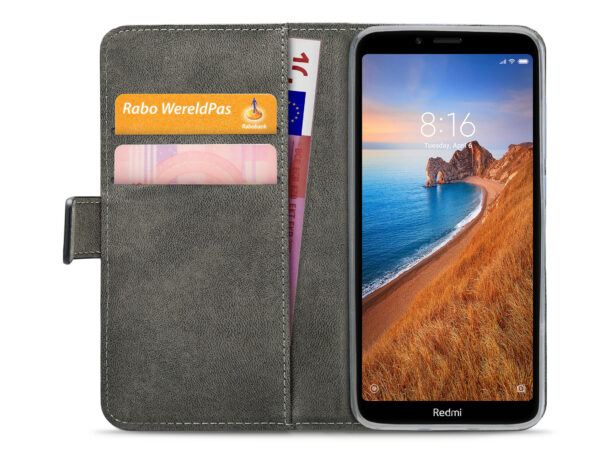 Mobilize Classic Gelly Wallet Book Case Xiaomi Redmi 7A Black - Afbeelding 3