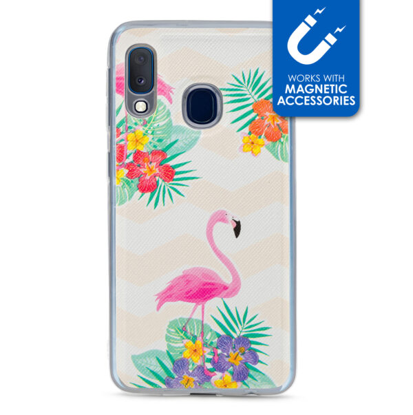 My Style Magneta Case For Samsung Galaxy A20E Flamingo