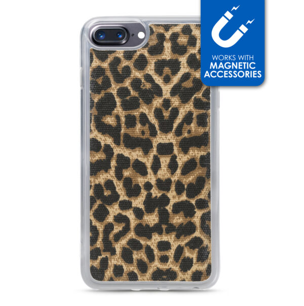 My Style Magneta Case For Apple Iphone 6 Plus/6S Plus/7 Plus/8 Plus Leopard