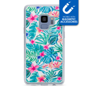 My Style Magneta Case For Samsung Galaxy S9 White Jungle