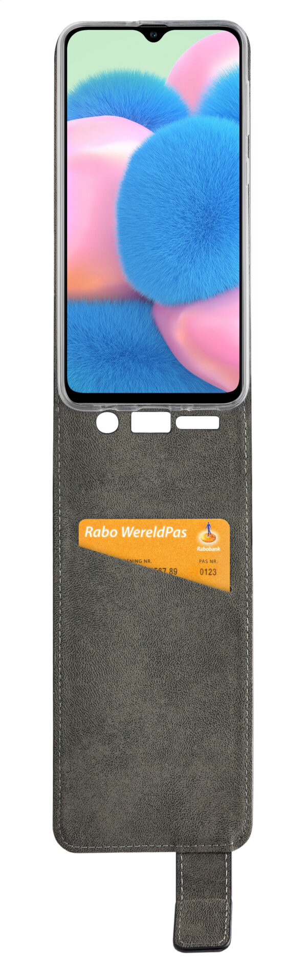 Mobilize Classic Gelly Flip Case Samsung Galaxy A30S Black - Afbeelding 2