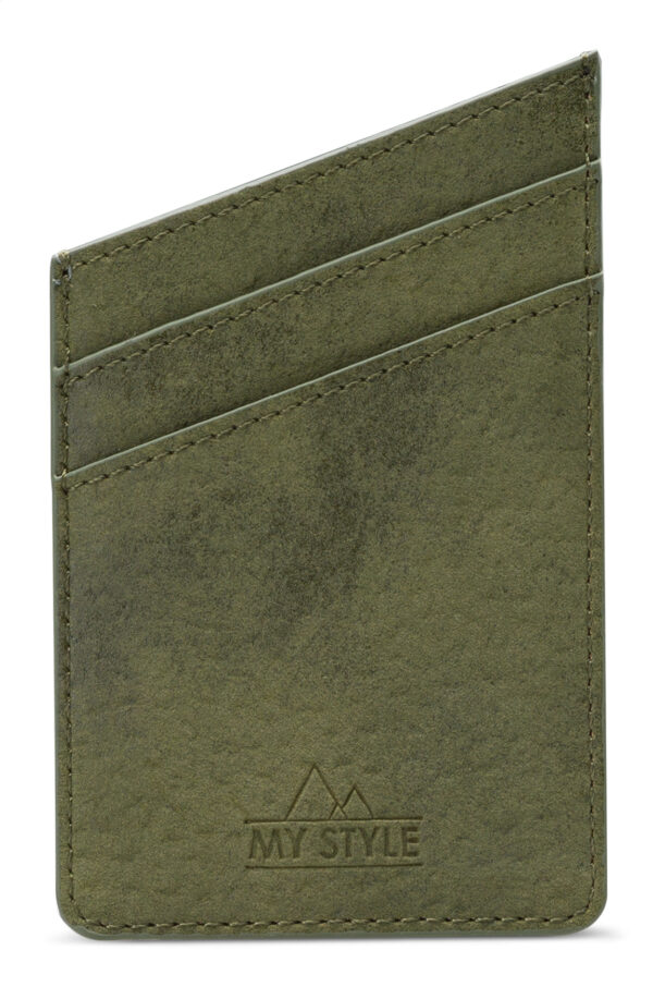 My Style Universal Sticky Card Pocket Olive