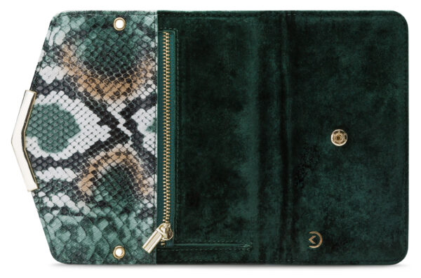 Mobilize 2In1 Gelly Velvet Clutch For Apple Iphone 11 Pro Max Green Snake - Afbeelding 5