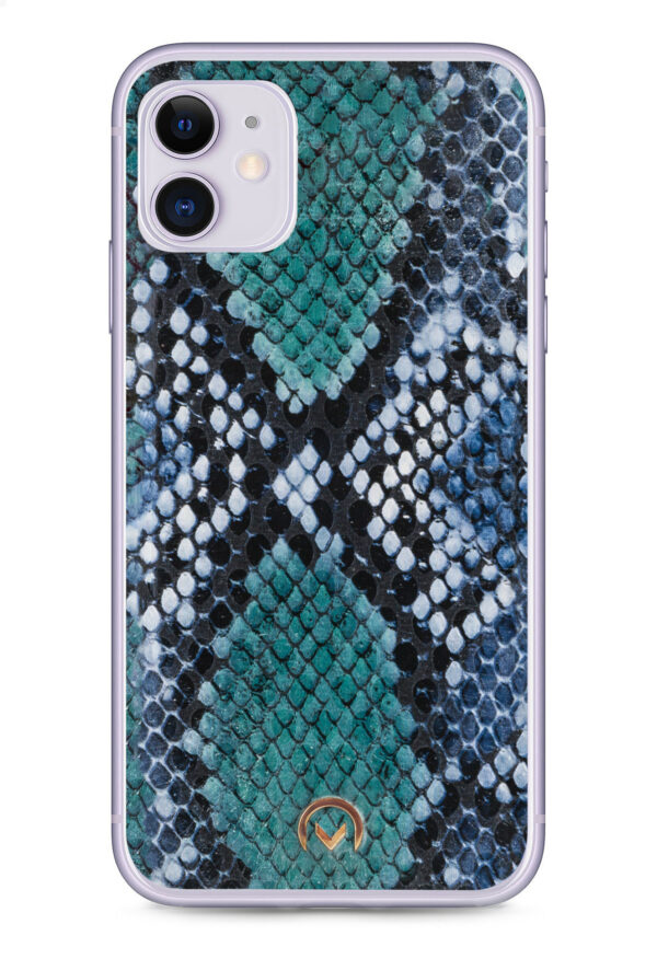 Mobilize 2In1 Gelly Velvet Clutch For Apple Iphone 11 Royal Blue Snake - Afbeelding 6