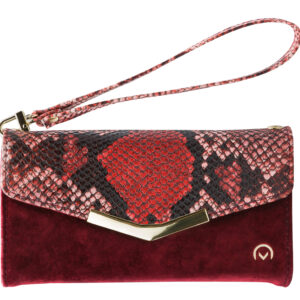 Mobilize 2In1 Gelly Velvet Clutch For Apple Iphone 6 Plus/6S Plus/7 Plus/8 Plus Red Snake