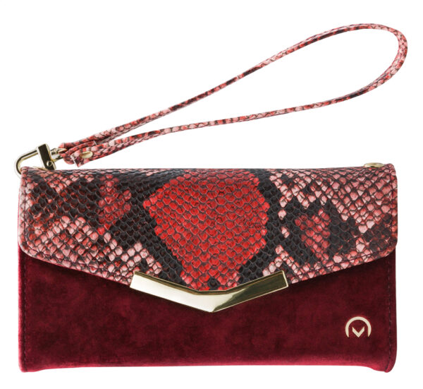 Mobilize 2In1 Gelly Velvet Clutch For Apple Iphone 6 Plus/6S Plus/7 Plus/8 Plus Red Snake