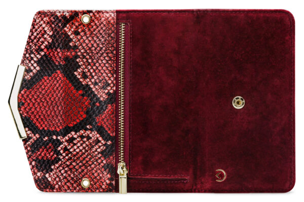 Mobilize 2In1 Gelly Velvet Clutch For Apple Iphone 6 Plus/6S Plus/7 Plus/8 Plus Red Snake - Afbeelding 5