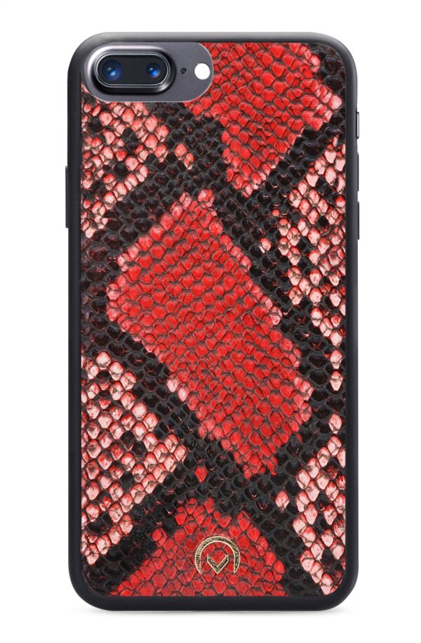 Mobilize 2In1 Gelly Velvet Clutch For Apple Iphone 6 Plus/6S Plus/7 Plus/8 Plus Red Snake - Afbeelding 6
