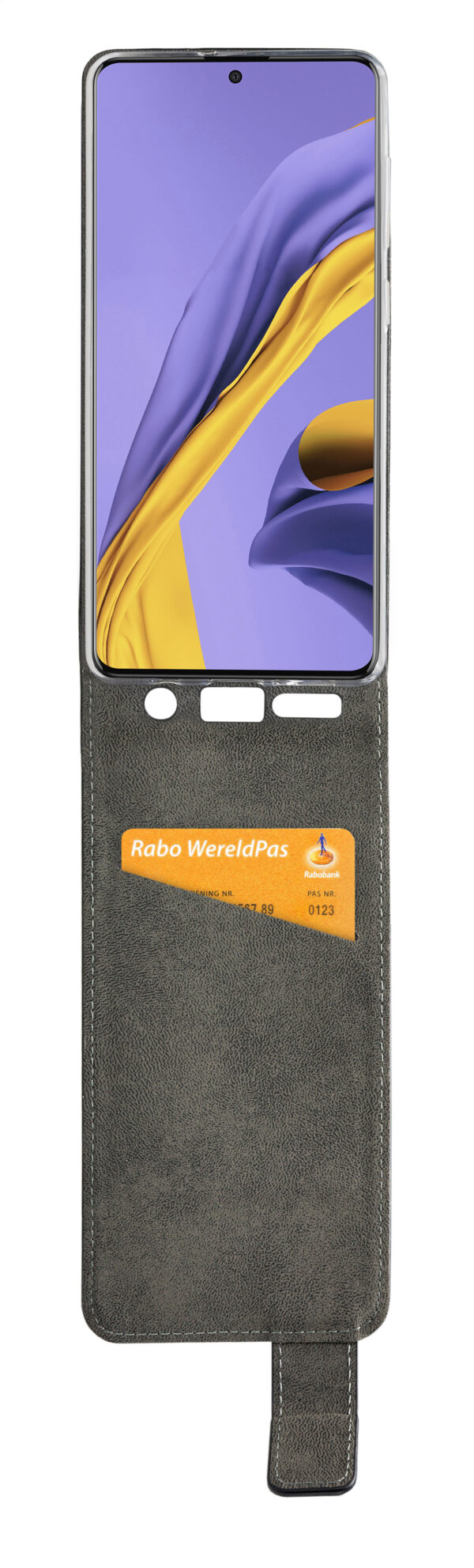 Mobilize Classic Gelly Flip Case Samsung Galaxy A51 Black - Afbeelding 2