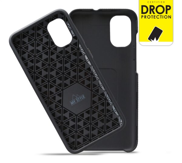 My Style Tough Case For Samsung Galaxy A51 Black - Afbeelding 2