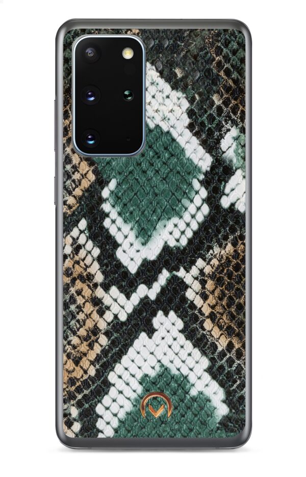 Mobilize 2In1 Gelly Velvet Clutch For Samsung Galaxy S20+/S20+ 5G Green Snake - Afbeelding 6
