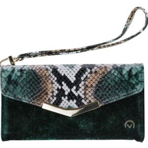 Mobilize 2In1 Gelly Velvet Clutch For Samsung Galaxy S20 Ultra/S20 Ultra 5G Green Snake