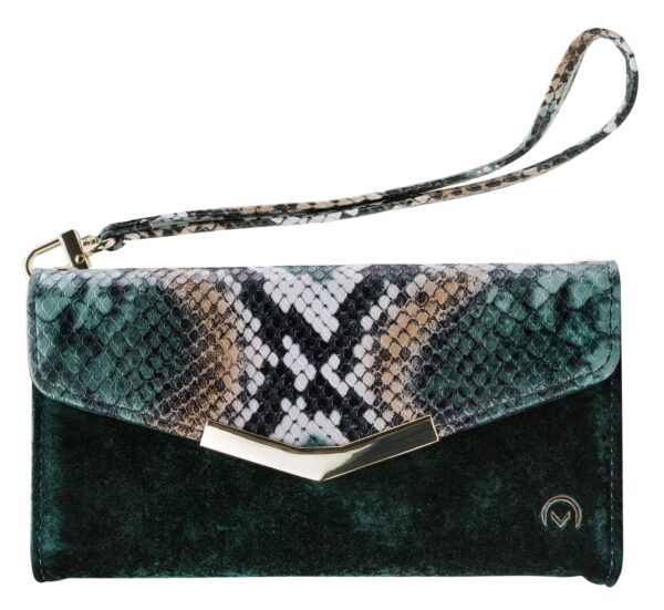 Mobilize 2In1 Gelly Velvet Clutch For Samsung Galaxy S20 Ultra/S20 Ultra 5G Green Snake