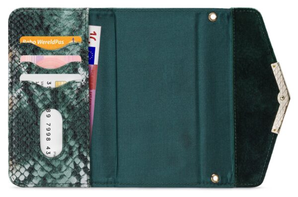 Mobilize 2In1 Gelly Velvet Clutch For Samsung Galaxy S20 Ultra/S20 Ultra 5G Green Snake - Afbeelding 3