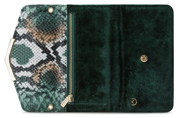 Mobilize 2In1 Gelly Velvet Clutch For Samsung Galaxy S20 Ultra/S20 Ultra 5G Green Snake - Afbeelding 5