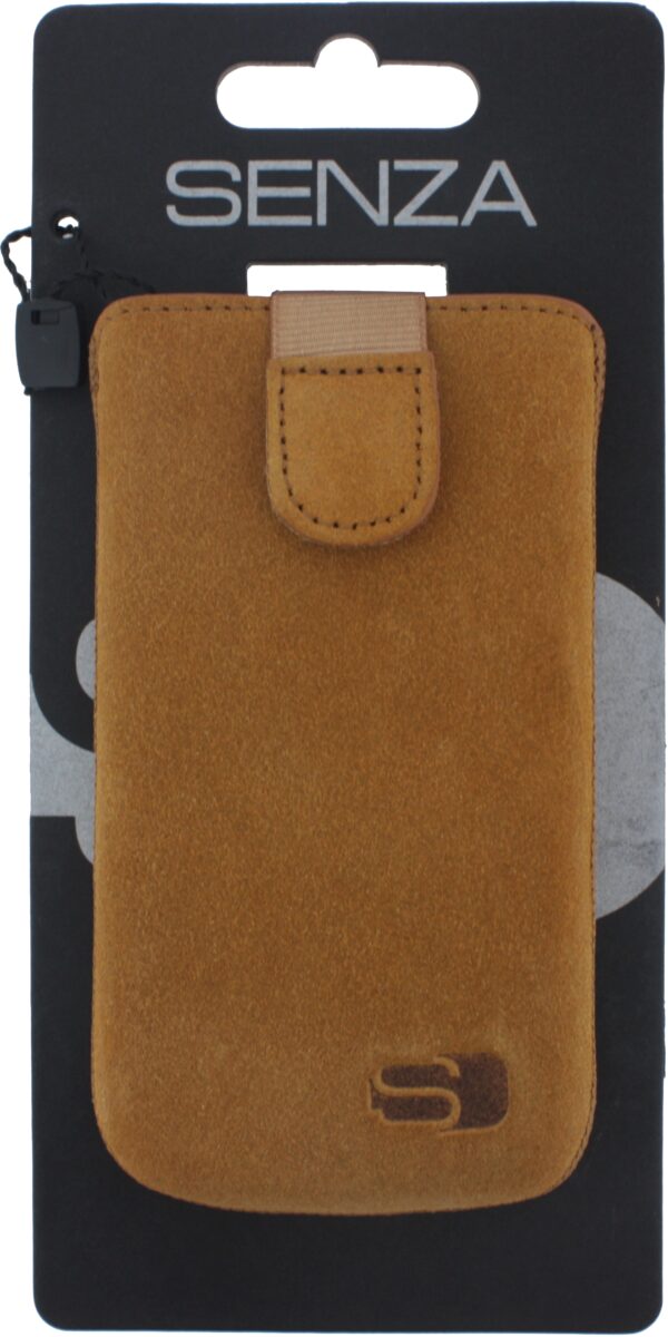 Senza Suede Slide Case Sunny Camel Size Xl