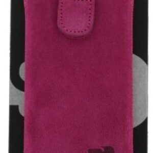 Senza Suede Slide Case Hot Pink Size Xl