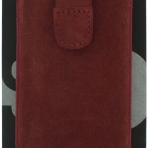 Senza Suede Slide Case Rusty Red Size Xl