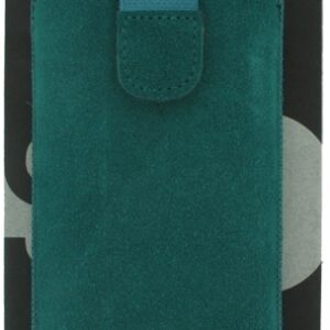 Senza Suede Slide Case Coral Green Size Xl
