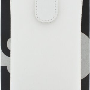 Senza Leather Slide Case White Size L