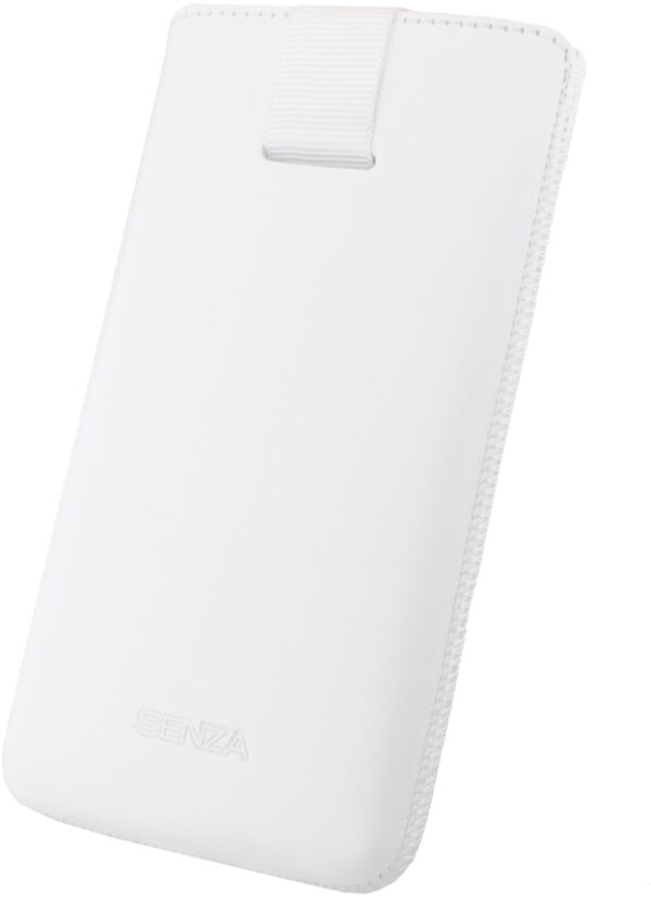 Senza Leather Slide Case White Size L - Afbeelding 3
