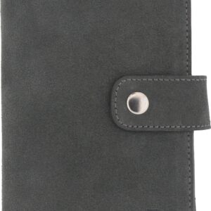 Senza Suede Wallet Slide Case Warm Grey Size Xxl