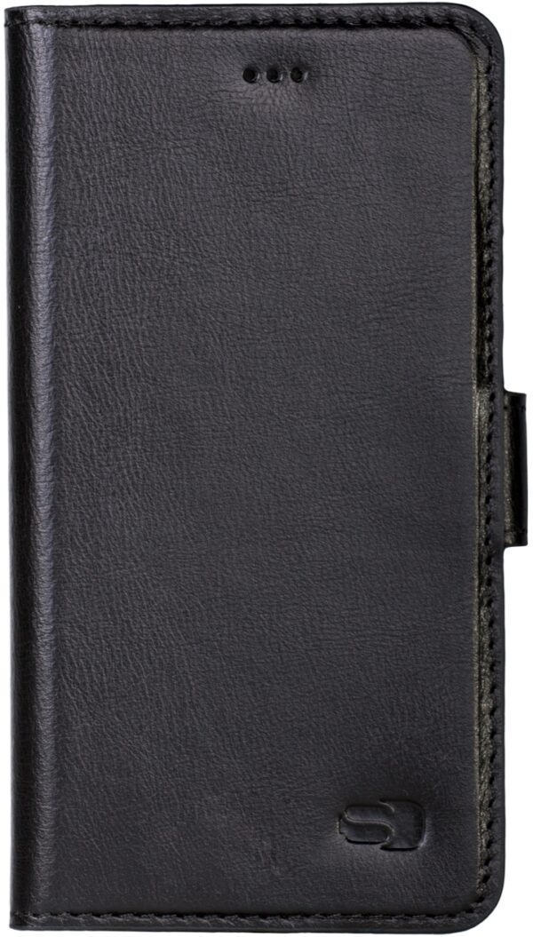 Senza Pure Leather Wallet Apple Iphone 6/6S Deep Black