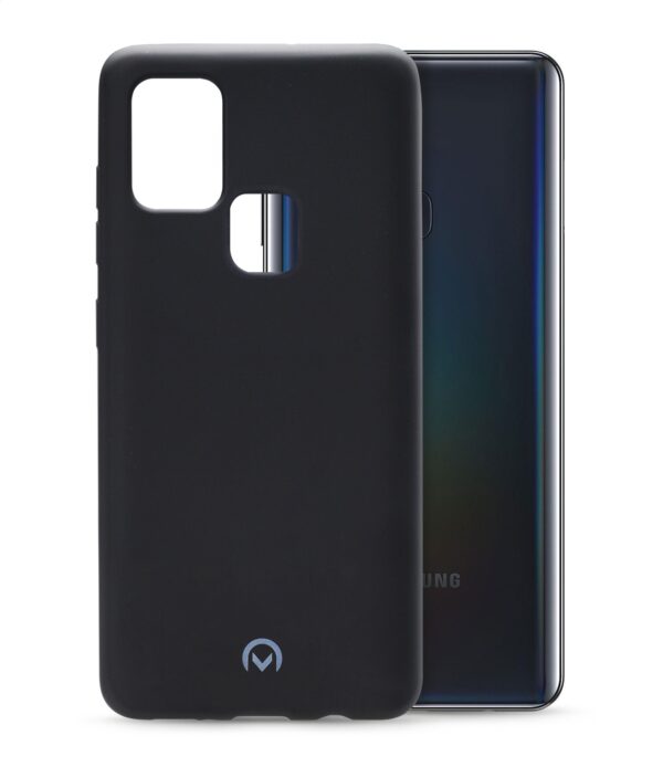 Mobilize Rubber Gelly Case Samsung Galaxy A21S Matt Black