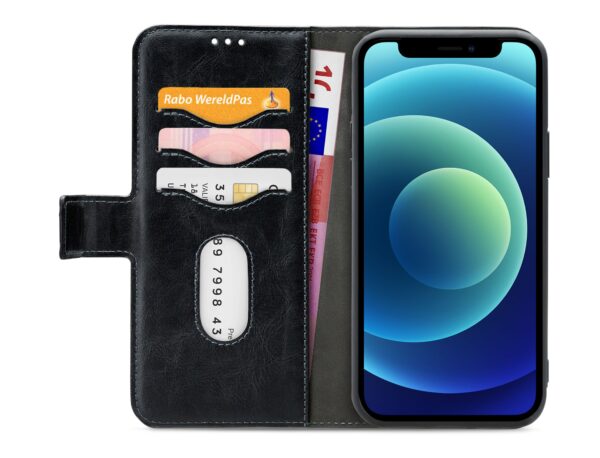 Mobilize 2In1 Gelly Wallet Case Apple Iphone 12 Mini Black - Afbeelding 3