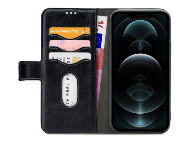 Mobilize 2In1 Gelly Wallet Case Apple Iphone 12 Pro Max Black - Afbeelding 3